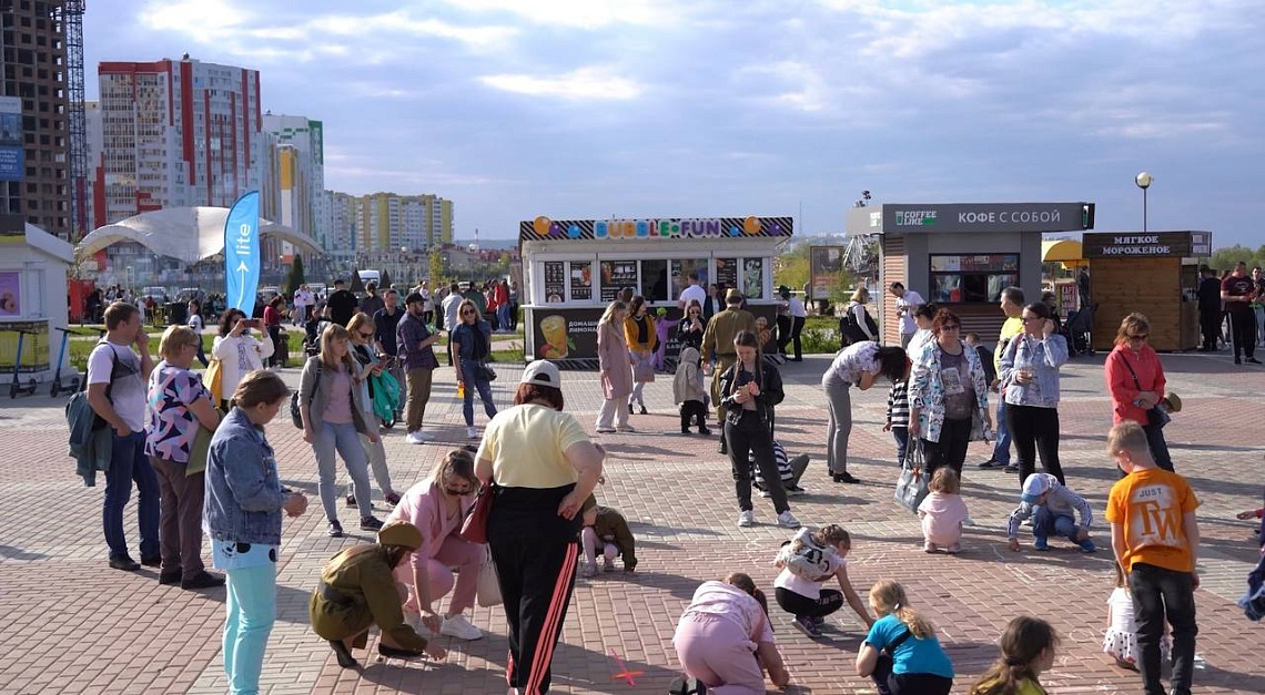 Как в городе Спутнике отметили 9 Мая